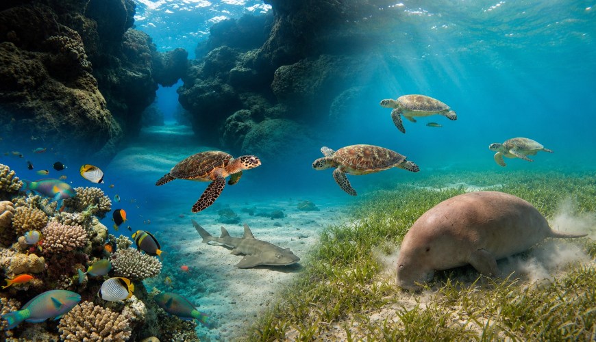 Marsa Mubarak snorkeling