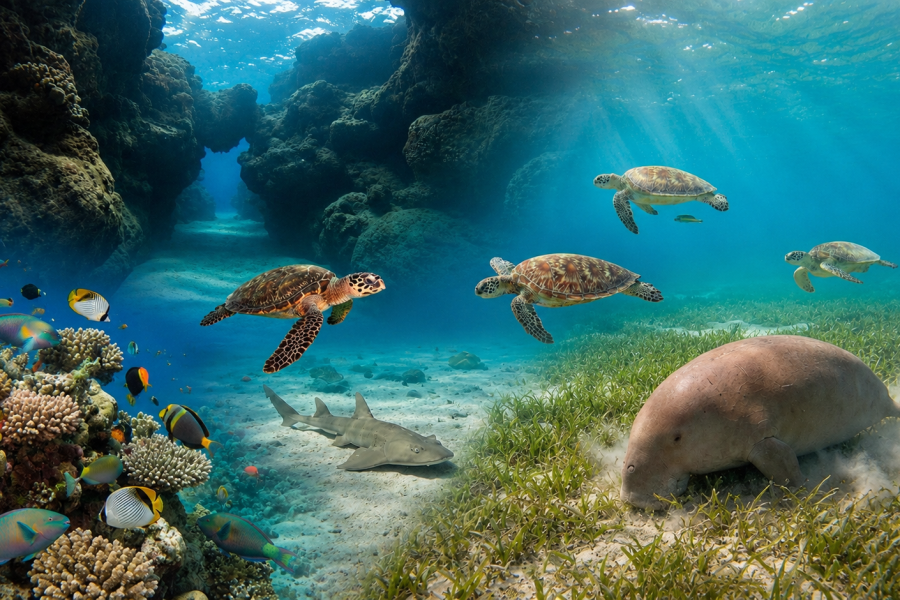 Marsa Mubarak snorkeling
